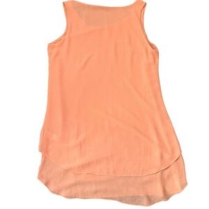 Soft Surroundings Coral Sleeveless Tunic